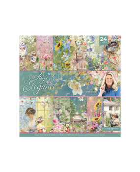 Crafter's Companion Age of Elegance 12x12 Inch Paper Pad (SS-AOE-PAD12)