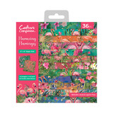Crafter's Companion Flamazing Flamingos 6x6 Inch Paper Pad (FLFL-PAD6) (DISCONTINUED)
