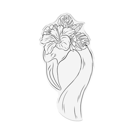 Crafter's Companion Flamazing Flamingos Clear Stamp Elegant Flamingo (FLFL-CA-ST-EFL) (DISCONTINUED) Crafter's Companion Flamazing Flamingos Clear Stamp Elegant Flamingo (FLFL-CA-ST-EFL) (DISCONTINUED)