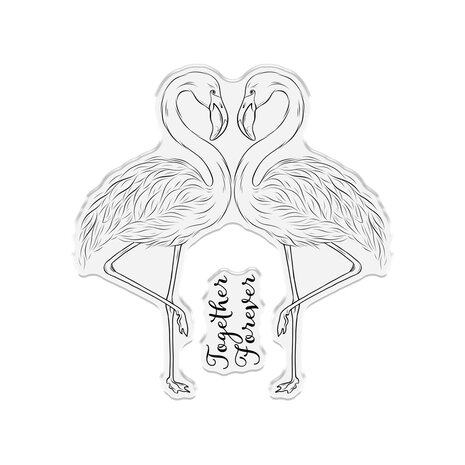 Crafter's Companion Flamazing Flamingos Clear Stamp Together Forever (FLFL-CA-ST-TFO) (DISCONTINUED) Crafter's Companion Flamazing Flamingos Clear Stamp Together Forever (FLFL-CA-ST-TFO) (DISCONTINUED)