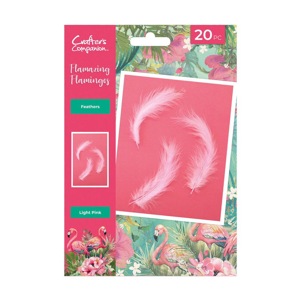 Crafter's Companion Flamazing Flamingos Feathers (FLFL-FEAT) (DISCONTINUED) Crafter's Companion Flamazing Flamingos Feathers (FLFL-FEAT) (DISCONTINUED)