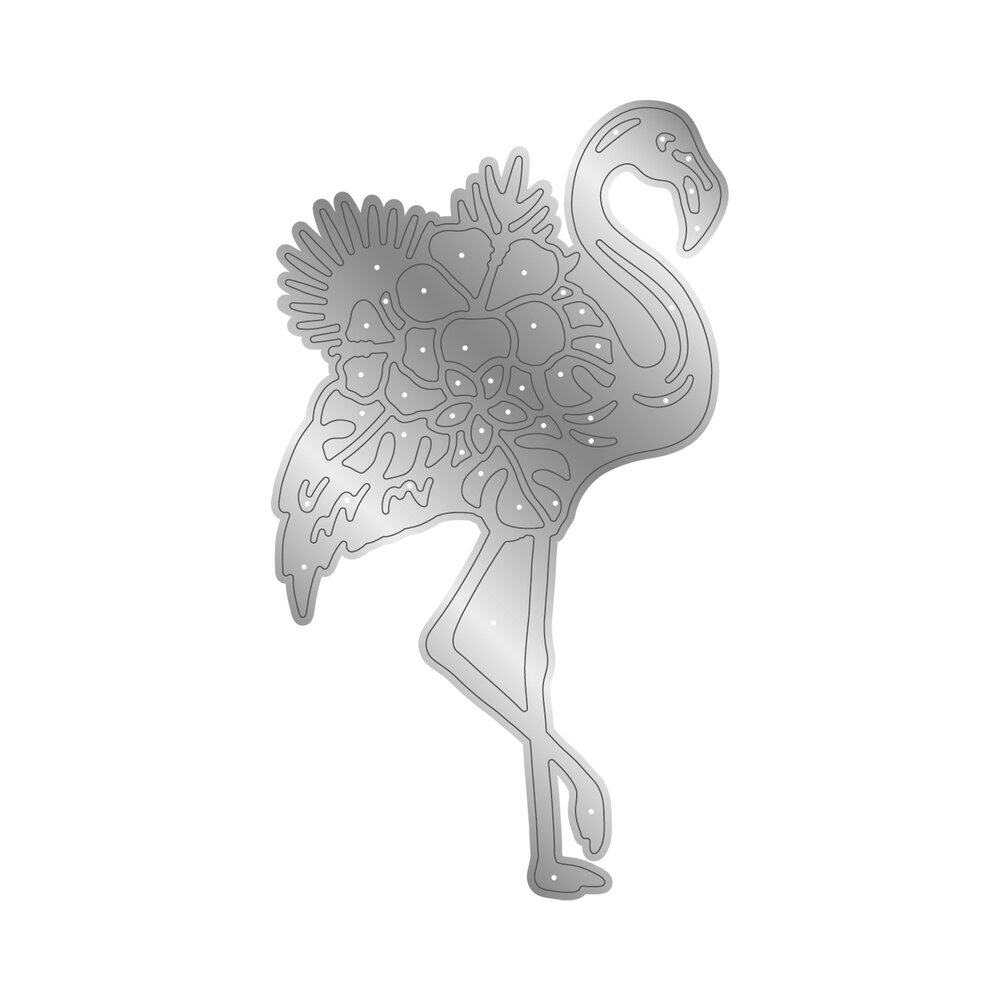 Crafter's Companion Flamazing Flamingos Metal Die Flamingo Silhouette (FLFL-MD-FLSI) (DISCONTINUED)