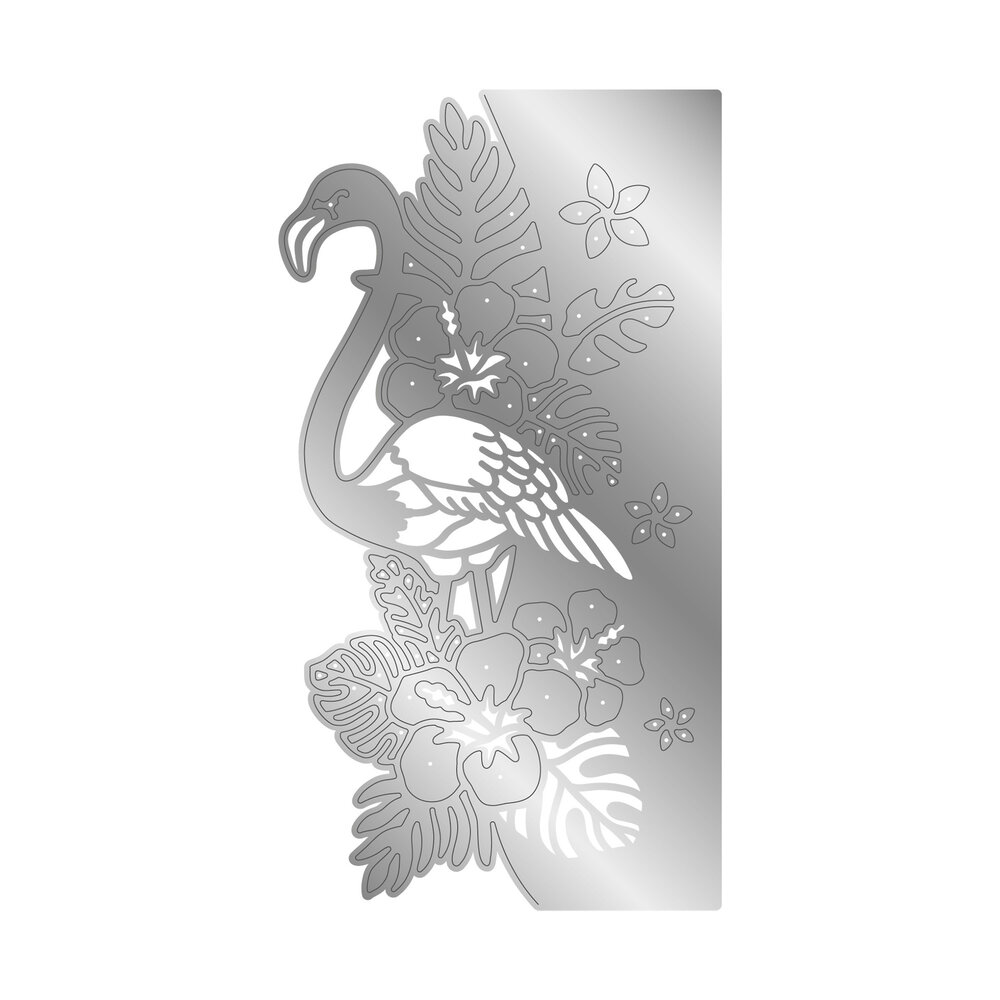 Crafter's Companion Flamazing Flamingos Metal Die Majestic Flamingo (FLFL-MD-MAFL) (DISCONTINUED)