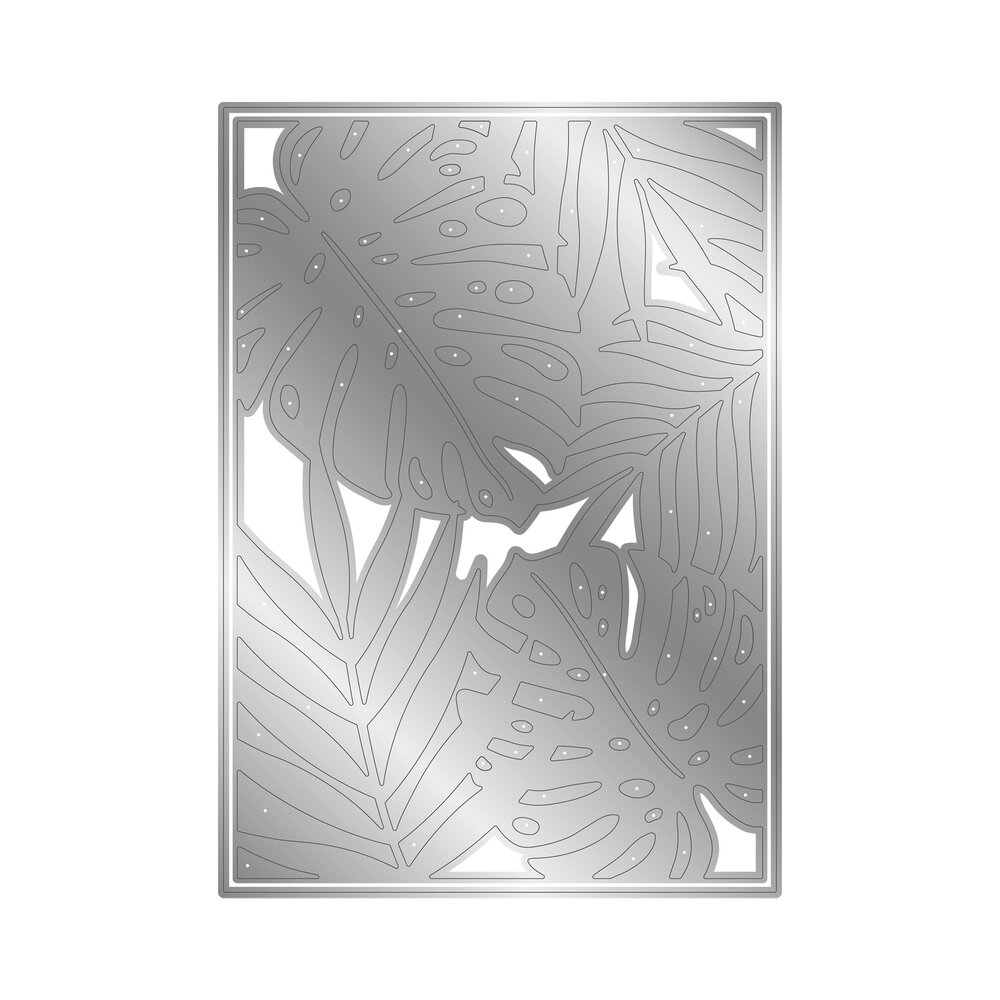 Crafter's Companion Flamazing Flamingos Metal Die Tropical Background (FLFL-MD-TRBA) (DISCONTINUED) Crafter's Companion Flamazing Flamingos Metal Die Tropical Background (FLFL-MD-TRBA) (DISCONTINUED)