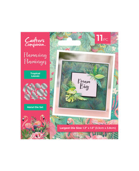 Crafter's Companion Flamazing Flamingos Metal Die Tropical Leaves (FLFL-MD-TRLE) (DISCONTINUED)