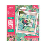 Crafter's Companion Flamazing Flamingos Stencils & Masks Fabulous Foilage (FLFL-STENMA-FAF) (DISCONTINUED)