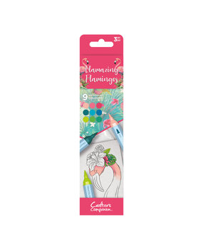 Crafter's Companion Flamazing Flamingos TriColour Aqua (3pcs) (FLFL-TCAQ) (DISCONTINUED)