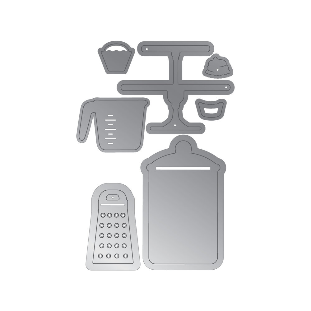 Crafter's Companion Kitchen Mini Collection Metal Die Cake Heaven (CC-KC-MD-CAHE) (DISCONTINUED)