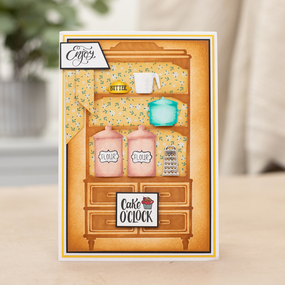 Crafter's Companion Kitchen Mini Collection Metal Die Cake Heaven (CC-KC-MD-CAHE) (DISCONTINUED)
