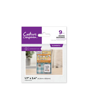 Crafter's Companion Kitchen Mini Collection Metal Die Baking Memories (CC-KC-MD-BAME) (DISCONTINUED)