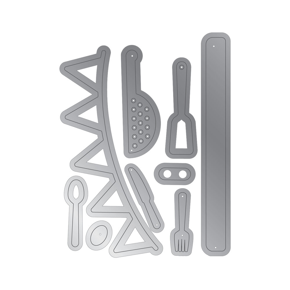 Crafter's Companion Kitchen Mini Collection Metal Die Baking Memories (CC-KC-MD-BAME) (DISCONTINUED)