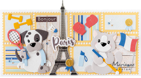 Marianne Design Collectables Plus Set by Marleen Champions (PA4191) (DISCONTINUED) Marianne Design Collectables Plus Set by Marleen Champions (PA4191) (DISCONTINUED)