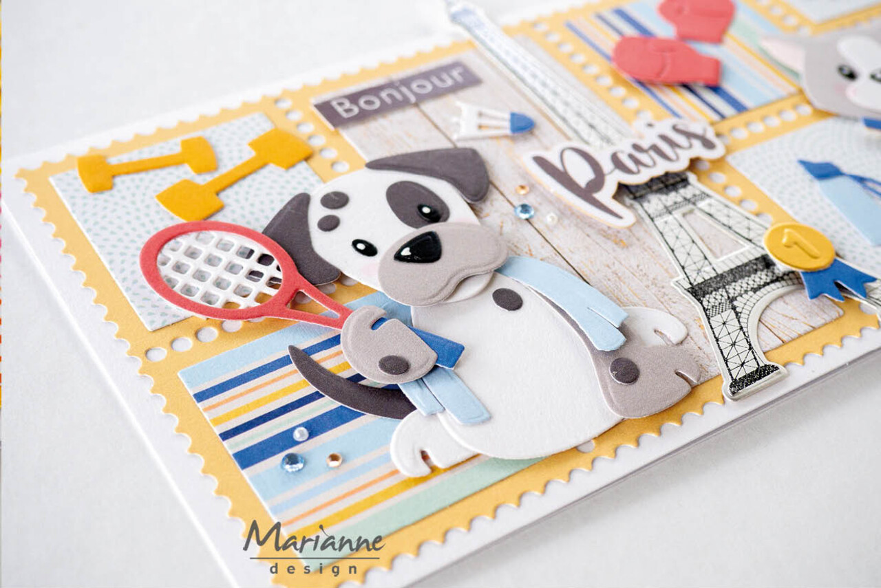 Marianne Design Collectables Plus Set by Marleen Champions (PA4191) (DISCONTINUED) Marianne Design Collectables Plus Set by Marleen Champions (PA4191) (DISCONTINUED)