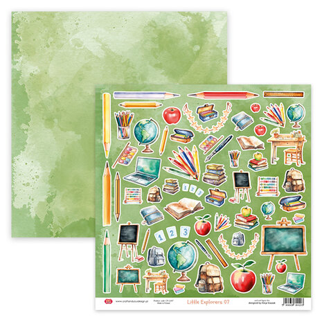 Craft & You Design Little Explorers 12x12 Inch Creative Set 250gsm (4sheets) (CSET-LT30-4) (DISCONTINUED)