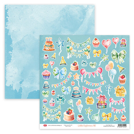 Craft & You Design Little Explorers 12x12 Inch Creative Set 250gsm (4sheets) (CSET-LT30-4) (DISCONTINUED)