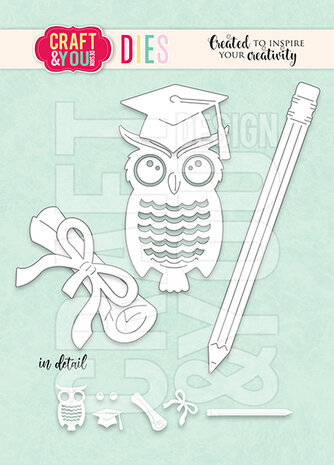 Craft & You Design Owl Set Dies (CW292)