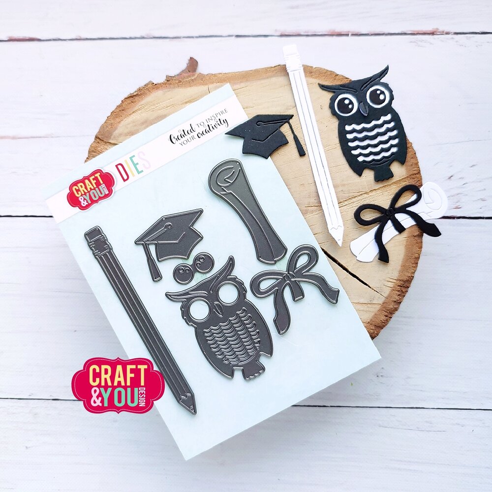 Craft & You Design Owl Set Dies (CW292)