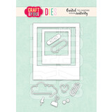 Craft & You Design Polaroid Frame Set Dies (CW291)