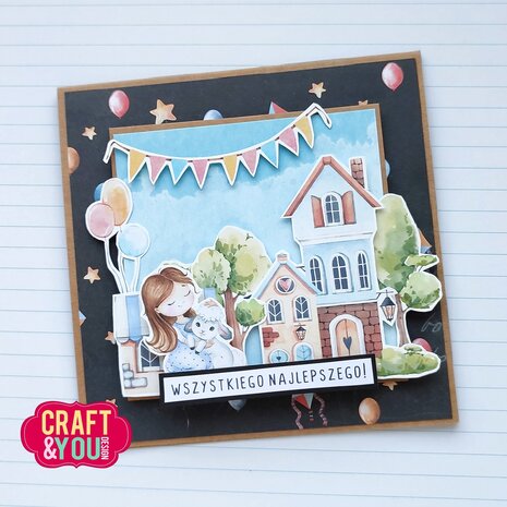 Craft & You Design Little Explorers 12x12 Inch Creative Set 250gsm (4sheets) (CSET-LT30-4) (DISCONTINUED)