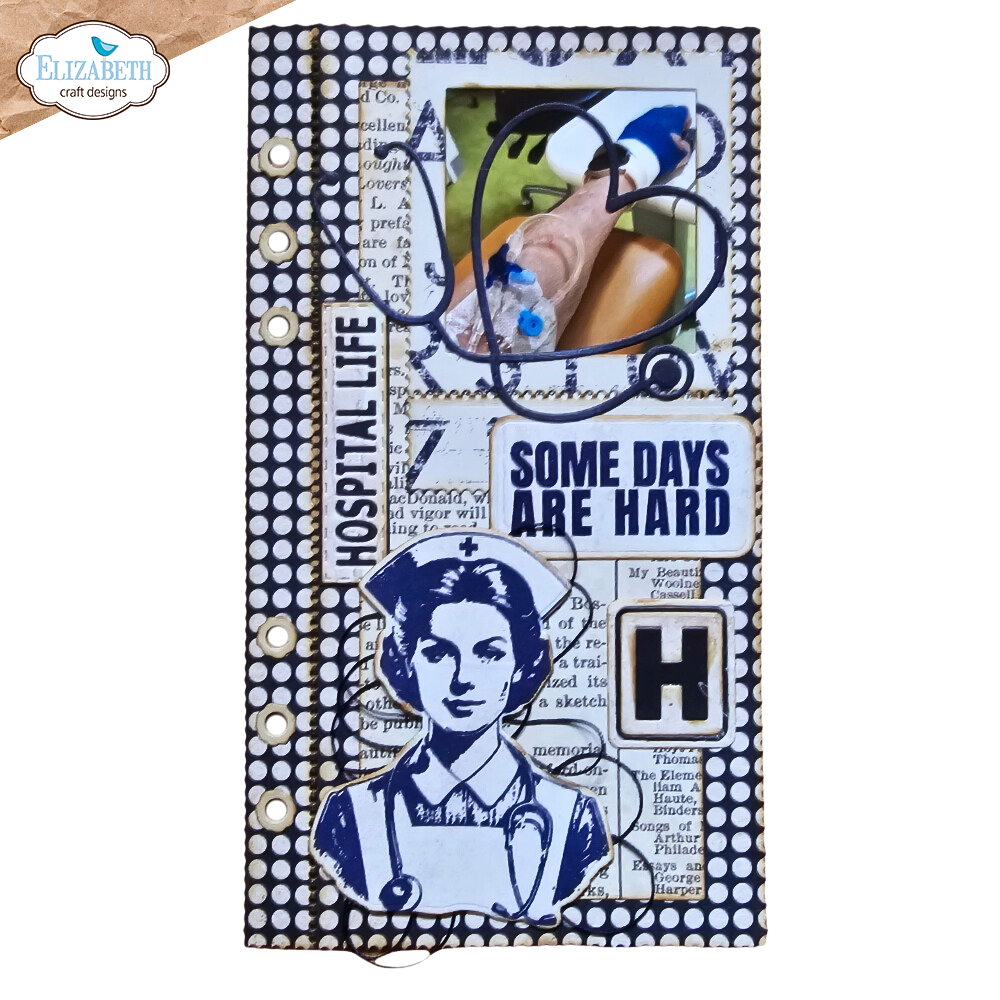 Elizabeth Craft Designs Favorite Humans Stamp & Dies Florence (CSD354)