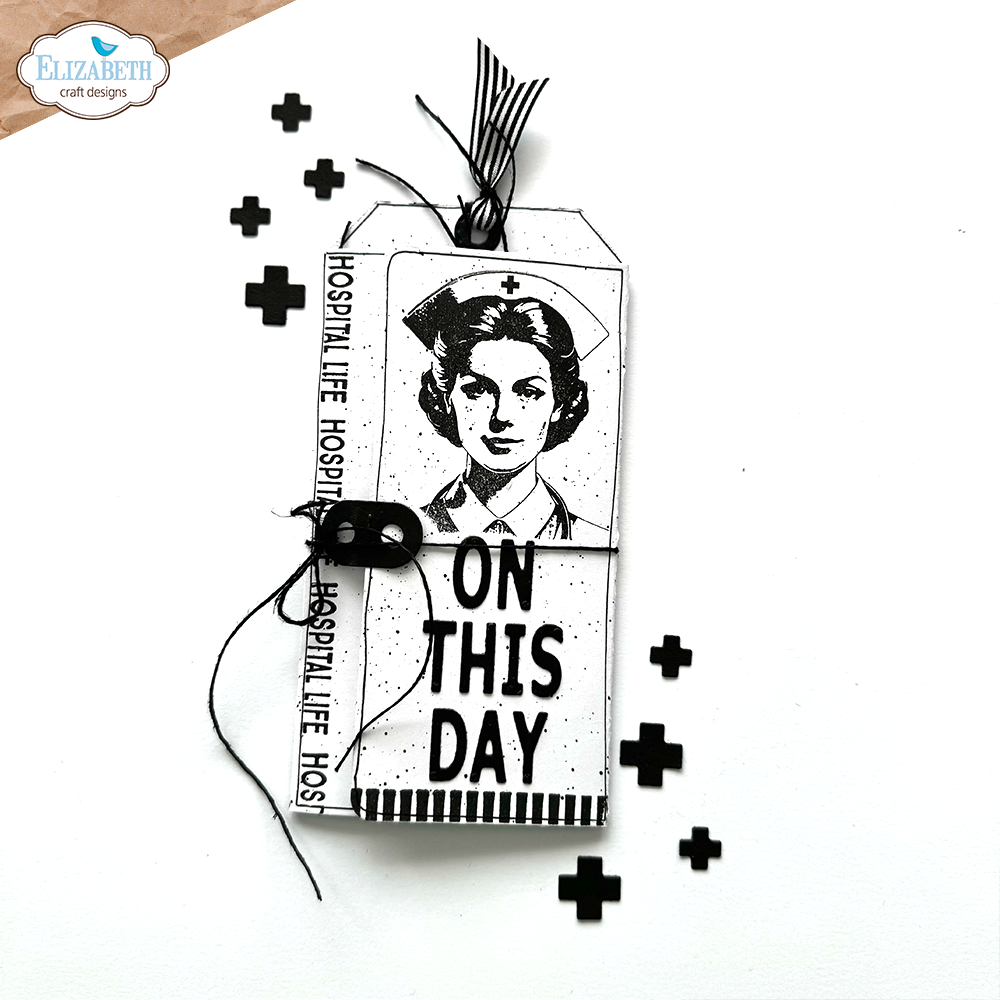 Elizabeth Craft Designs Favorite Humans Stamp & Dies Florence (CSD354)