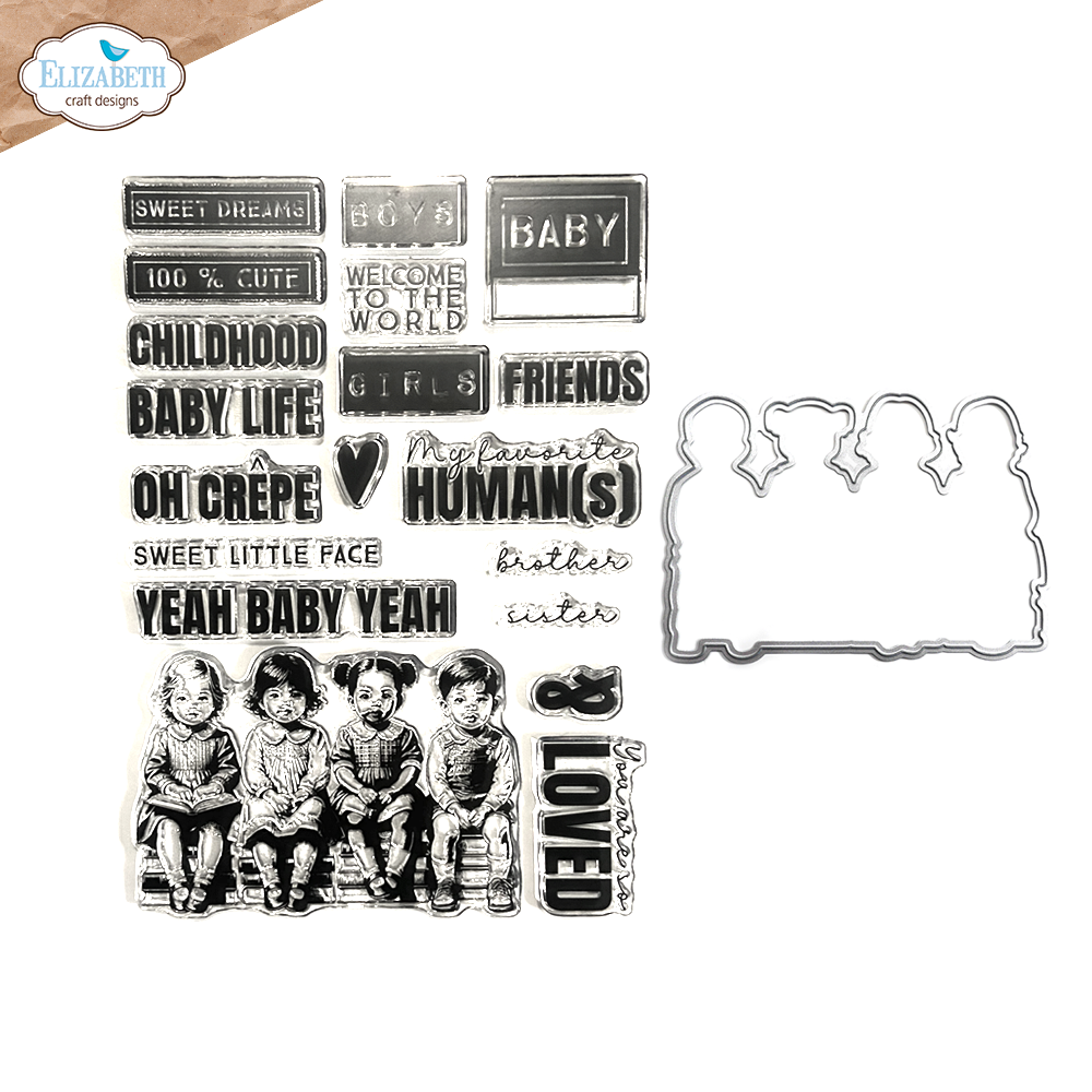 Elizabeth Craft Designs Favorite Humans Stamp & Dies Favorite Humans (CSD355) Elizabeth Craft Designs Favorite Humans Stamp & Dies Favorite Humans (CSD355)