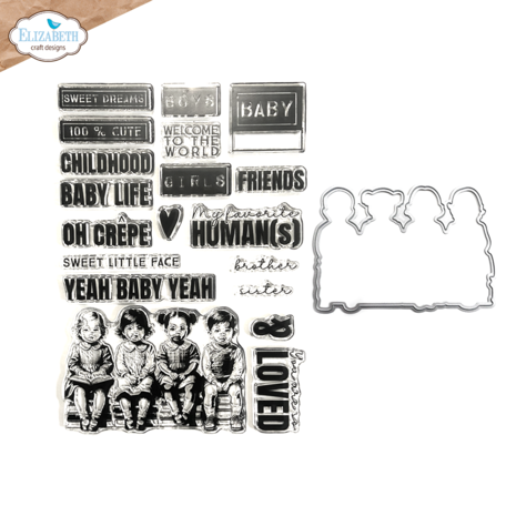 Elizabeth Craft Designs Favorite Humans Stamp & Dies Favorite Humans (CSD355) Elizabeth Craft Designs Favorite Humans Stamp & Dies Favorite Humans (CSD355)