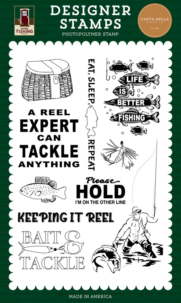 Carta Bella Keeping It Reel Clear Stamps (CBGF374040) (OUTLET) Carta Bella Keeping It Reel Clear Stamps (CBGF374040) (OUTLET)