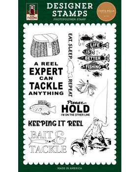 Carta Bella Keeping It Reel Clear Stamps (CBGF374040) (OUTLET)