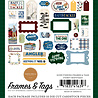 Carta Bella Gone Fishing Frames & Tags (CBGF374025) (DISCONTINUED) Carta Bella Gone Fishing Frames & Tags (CBGF374025) (DISCONTINUED)