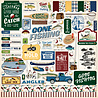 Carta Bella Gone Fishing 12x12 Inch Element Sticker (CBGF374014) (OUTLET)