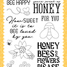 Echo Park Bee Happy Clear Stamps (HCB376044) (DISCONTINUED) Echo Park Bee Happy Clear Stamps (HCB376044) (DISCONTINUED)