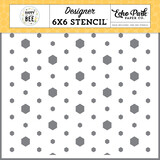 Echo Park Humble Hexagon Stencil (HCB376034) (DISCONTINUED)
