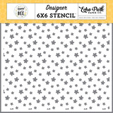 Echo Park Flowers Please Stencil (HCB376033) (DISCONTINUED)