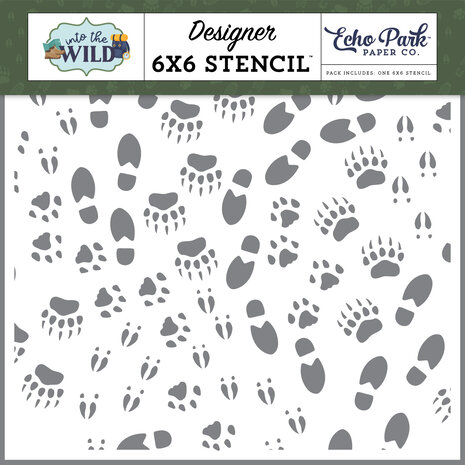 Echo Park Trail Tracks Stencil (ITW375035) (DISCONTINUED) Echo Park Trail Tracks Stencil (ITW375035) (DISCONTINUED)