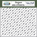 Echo Park Shoot The Arrow Stencil (ITW375034) (DISCONTINUED)