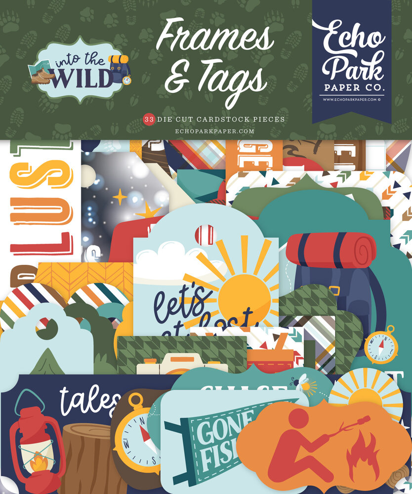 Echo Park Into The Wild Frames & Tags (ITW375025) (OUTLET) Echo Park Into The Wild Frames & Tags (ITW375025) (OUTLET)