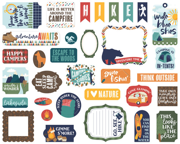 Echo Park Into The Wild Ephemera (ITW375024) (OUTLET) Echo Park Into The Wild Ephemera (ITW375024) (OUTLET)