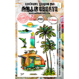 Aall and Create Stamp Set A6 Caravan Palmeraie (AALL-TP-1183)