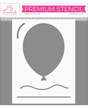 My Favorite Things Build-a-Balloon Stencil (ST-209) (DISCONTINUED)