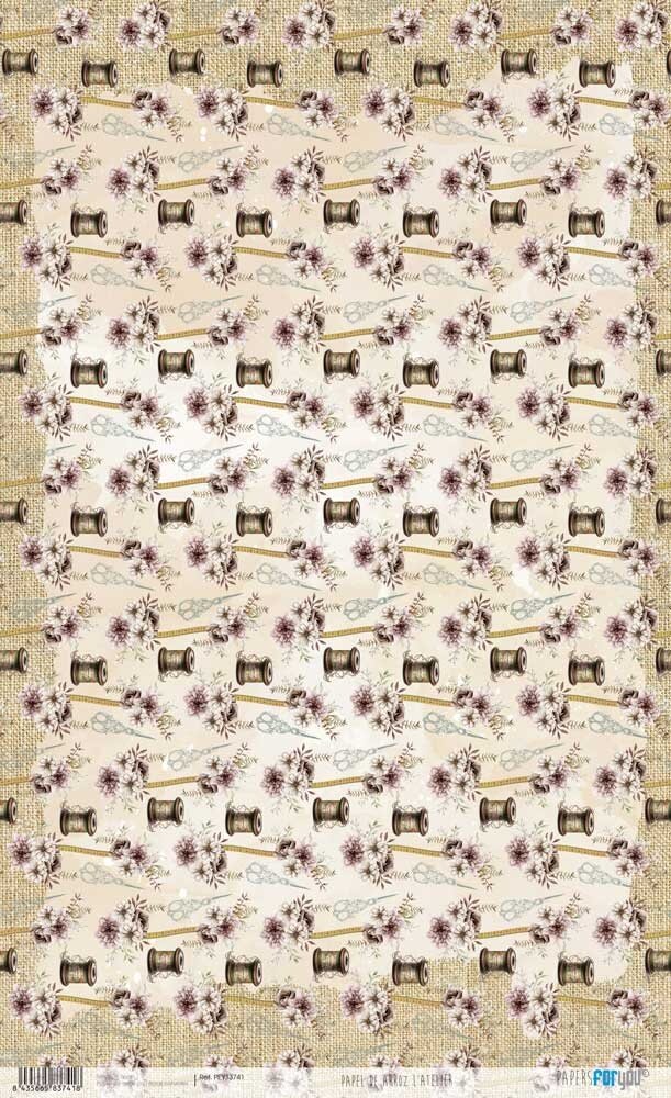 Papers For You L'Atelier Rice Paper Kit VI (4 pcs) (PFY-13737) (DISCONTINUED)