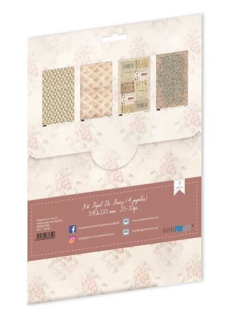Papers For You L'Atelier Rice Paper Kit III (4 pcs) (PFY-13732)