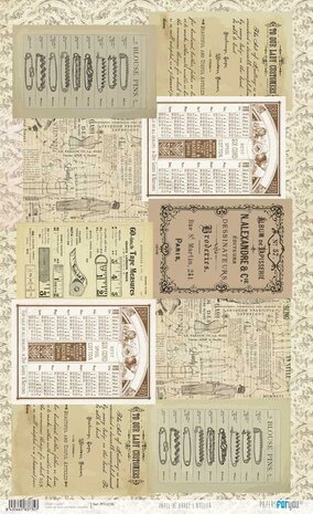 Papers For You L'Atelier Rice Paper Kit III (4 pcs) (PFY-13732) (DISCONTINUED)