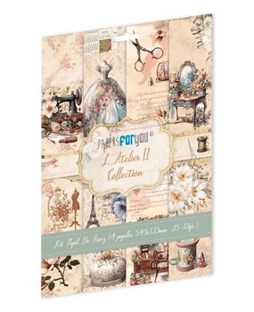 Papers For You L'Atelier Rice Paper Kit II (4 pcs) (PFY-13726) (DISCONTINUED) Papers For You L'Atelier Rice Paper Kit II (4 pcs) (PFY-13726) (DISCONTINUED)