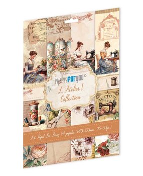 Papers For You L'Atelier Rice Paper Kit I (4 pcs) (PFY-13721) (DISCONTINUED)