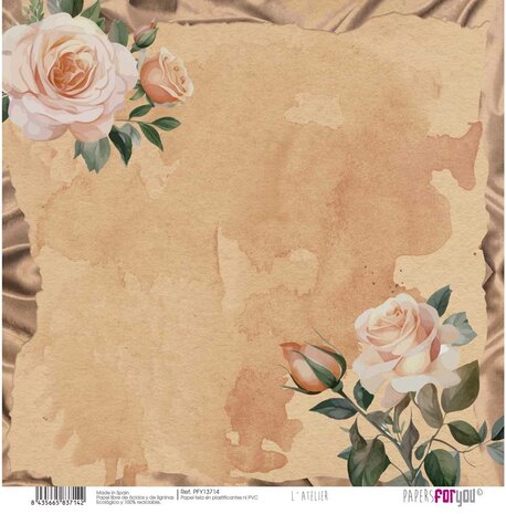 Papers For You L'Atelier Canvas Scrap Pack (8pcs) (PFY-13711) (DISCONTINUED)
