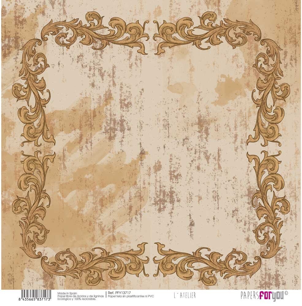 Papers For You L'Atelier Canvas Scrap Pack (8pcs) (PFY-13711) (DISCONTINUED)