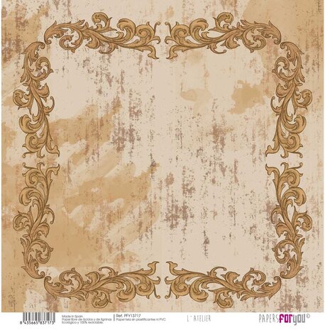 Papers For You L'Atelier Canvas Scrap Pack (8pcs) (PFY-13711) (DISCONTINUED)