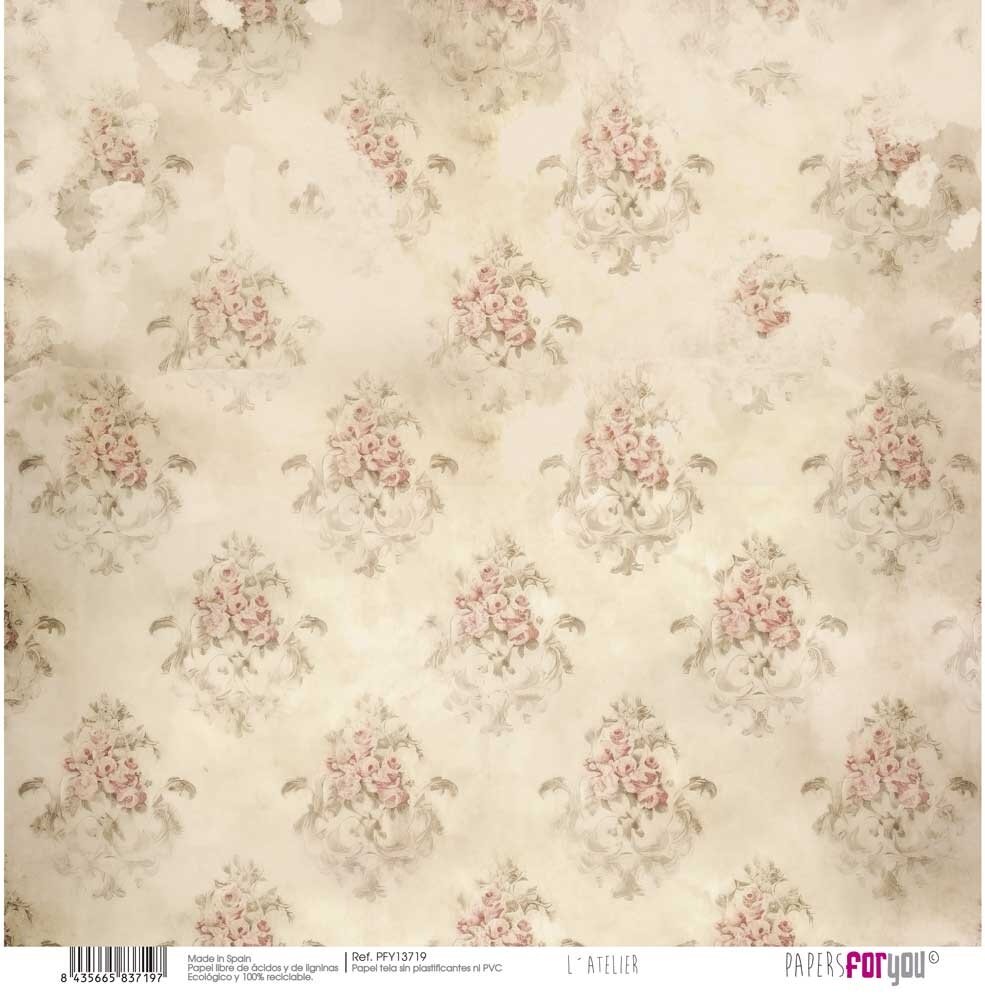 Papers For You L'Atelier Canvas Scrap Pack (8pcs) (PFY-13711) (DISCONTINUED)