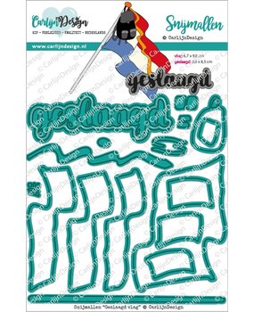 CarlijnDesign Dies Geslaagd + Vlag (CDSN-0261)